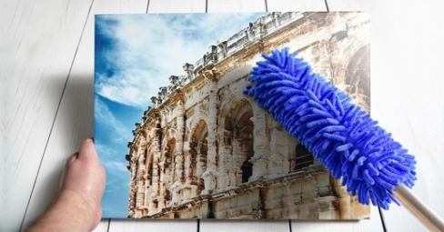 Wie kann ich meine Bilder reinigen?