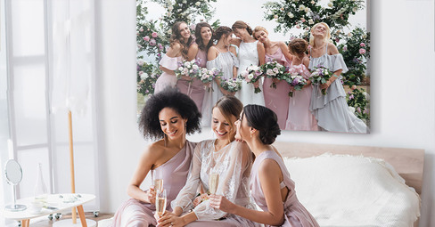 Dekorieren mit Leinwand: Hochzeits-Ideen für 2025