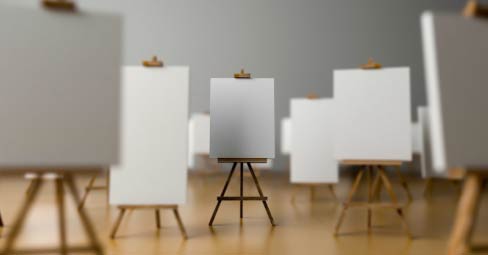 Was ist der Unterschied zwischen einem Poster und einer Leinwand?