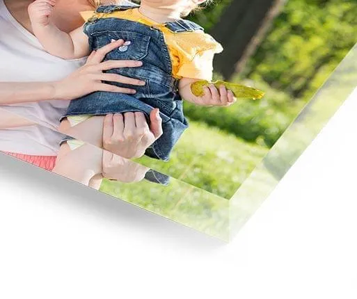 foto auf acrylblock detail