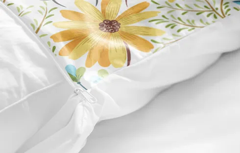 Bettwäsche mit Foto Detailansicht