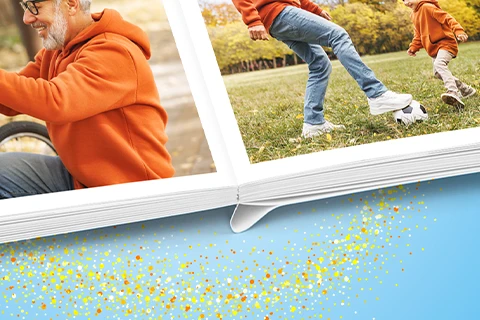 Echtfotopapier mit Layflat-Bindung