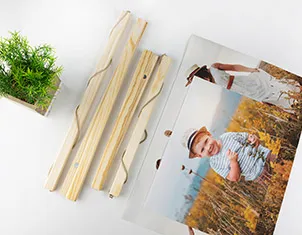 Über die Posterleisten für Retro-Leinwände